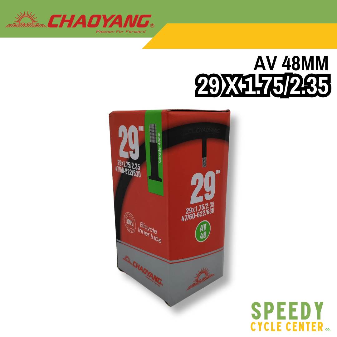 CHAOYANG Inner Tube 29 x 1.75 / 2.35 Schrader AV 48mm