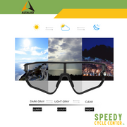 ALTALIST LEGACY 1 photochromic sports sunglasses, UV400 protection. SG-LG100-PH