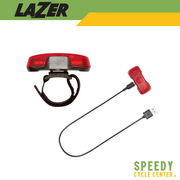 LAZER UNIVERSAL LED Rear LED For Helmets 40 Lumen USB Rechargeable 3-Modes
