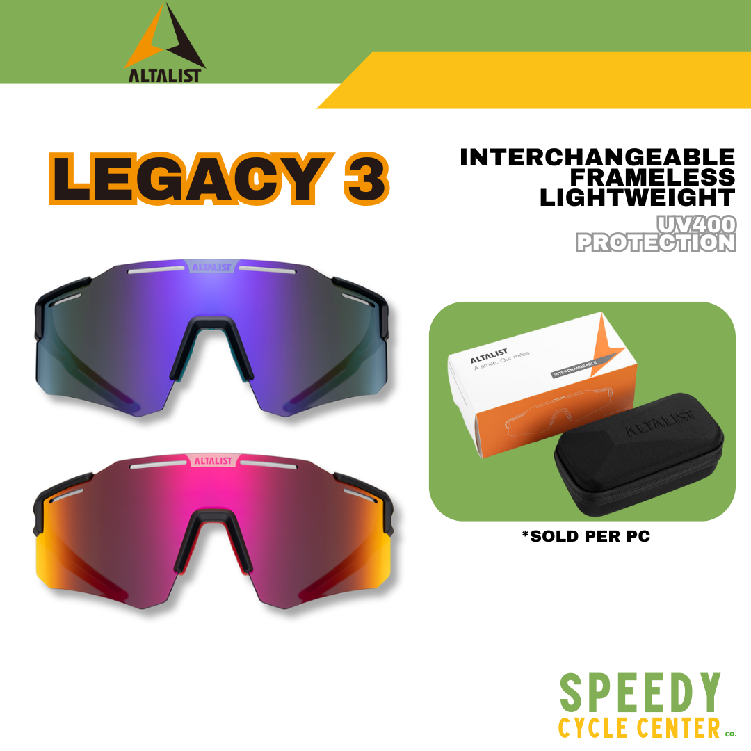 ALTALIST LEGACY 3 SG-LG300 Interchangeable Frameless Sunglasses UV400 Protection