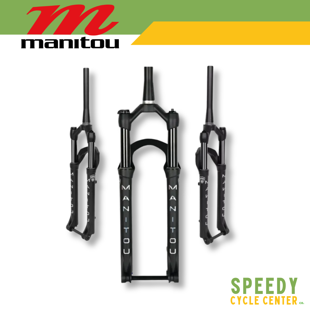 MANITOU MARKHOR Fork Suspension 27.5 BOOST 100mm Travel Tapered Matte BK Stanchion