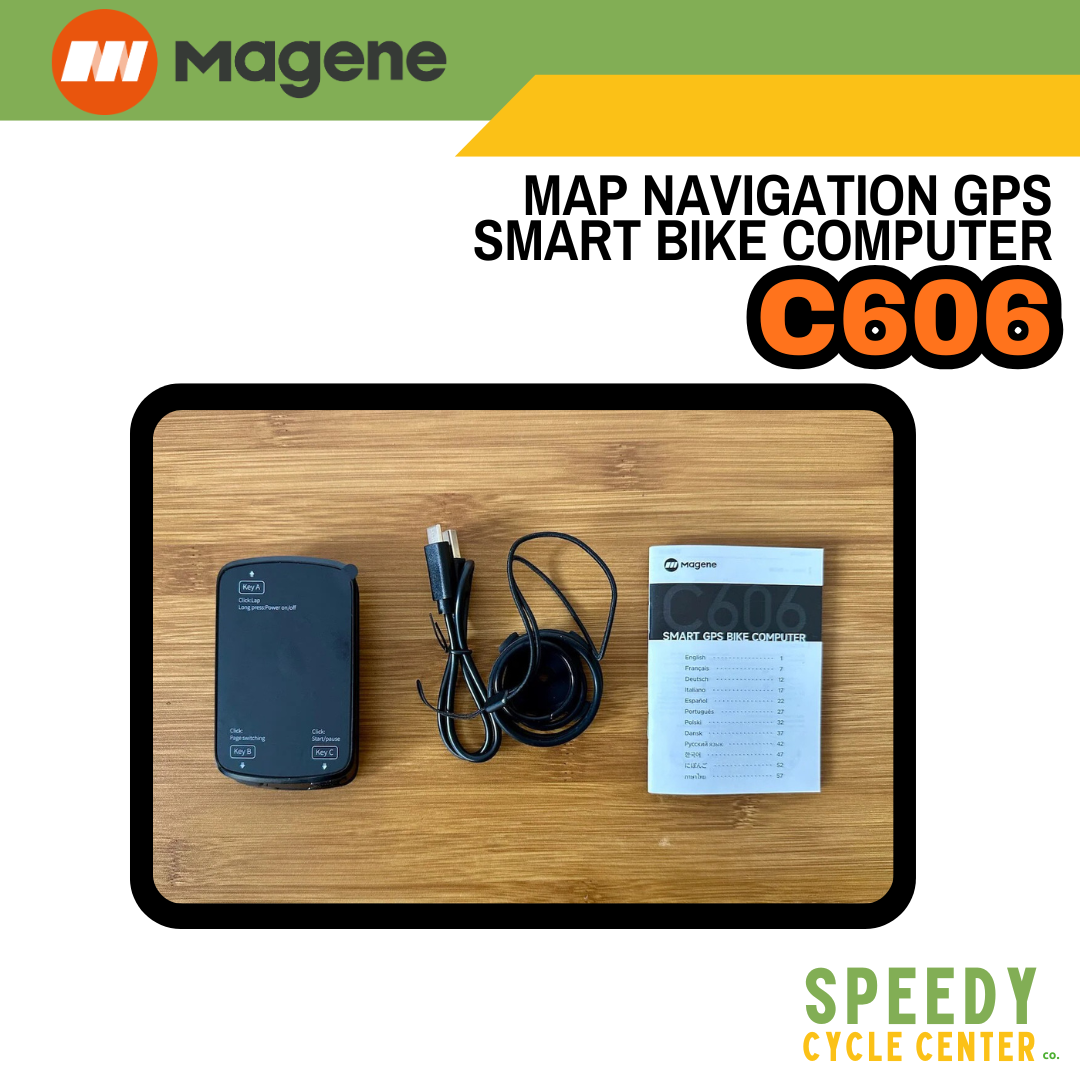 MAGENE Map Navigation GPS C606 Smart Bike Computer Colored Touchscreen IPX7