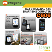 MAGENE Map Navigation GPS C606 Smart Bike Computer Colored Touchscreen IPX7