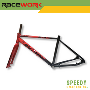 RACEWORK ORBIJET Road/Gravel Frame Set 700c Alloy Size 46 Dual Disc/Caliper Brake