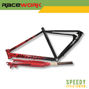 RACEWORK ORBIJET Road/Gravel Frame Set 700c Alloy Size 46 Dual Disc/Caliper Brake