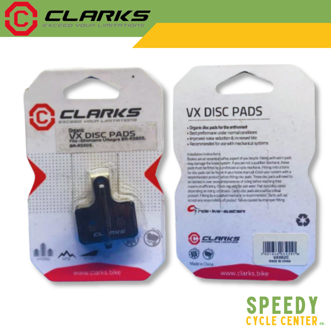 Clarks Organic VX Disc Pads VX862C