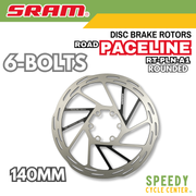 SRAM PACELINE Disc Brake Rotor 6-Bolts / Centerlock 140mm/160mm Rounded