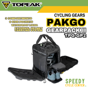 TOPEAK PAKGO GEARPACK II Cycling Gears Waterproof Hard Shell Backpack TPG-GP2