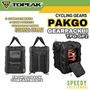 TOPEAK PAKGO GEARPACK II Cycling Gears Waterproof Hard Shell Backpack TPG-GP2