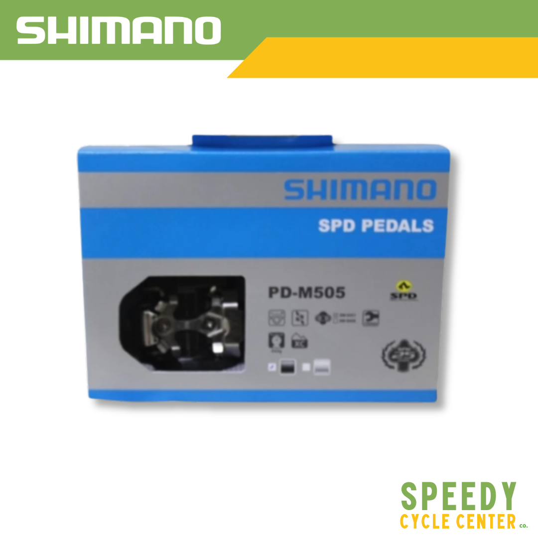 SHIMANO SPD Pedal Cleats PD-M505 Clipless w/ Cleats Black