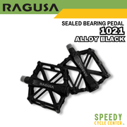 RAGUSA PEDAL ALLOY SEALED BEARING 1021 / 1050 (Black)