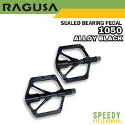 RAGUSA PEDAL ALLOY SEALED BEARING 1021 / 1050 (Black)