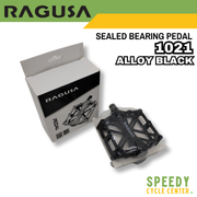 RAGUSA PEDAL ALLOY SEALED BEARING 1021 / 1050 (Black)