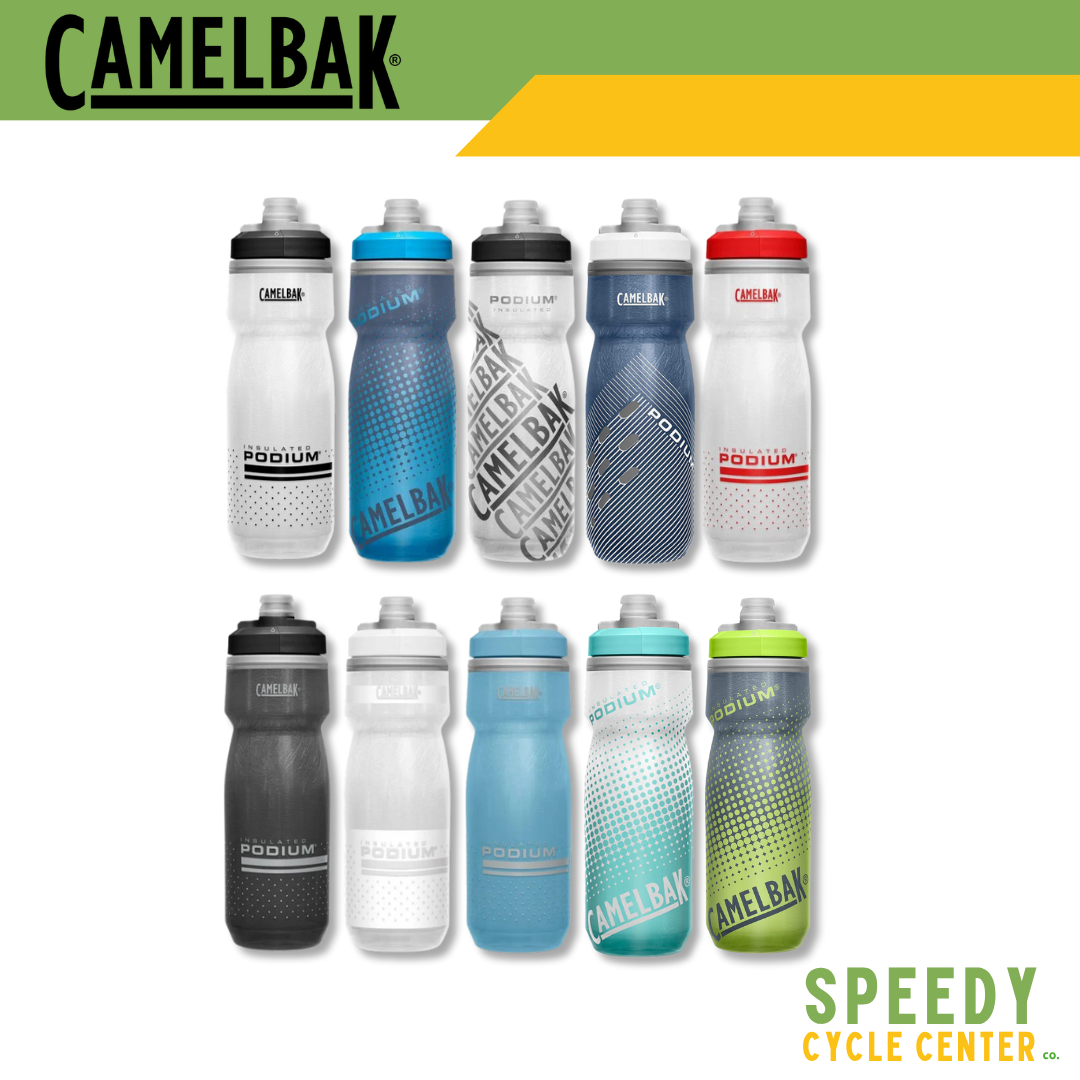 CAMELBAK PODIUM CHILL Cycling Water Bottle 21oz (10 Color Variants)