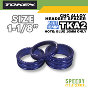 TOKEN PYRO CNC Alloy Headset Spacer TKA1 5mm / TKA2 10mm / TKA3 15mm (Per Piece)