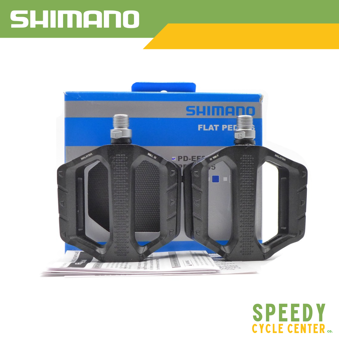 SHIMANO Pedal PD-EF102 Flat Pedals Black