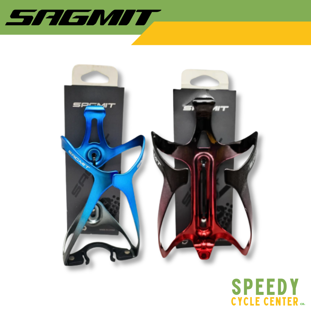 SAGMIT Phantom Bottle Cage Alloy Blue / Red