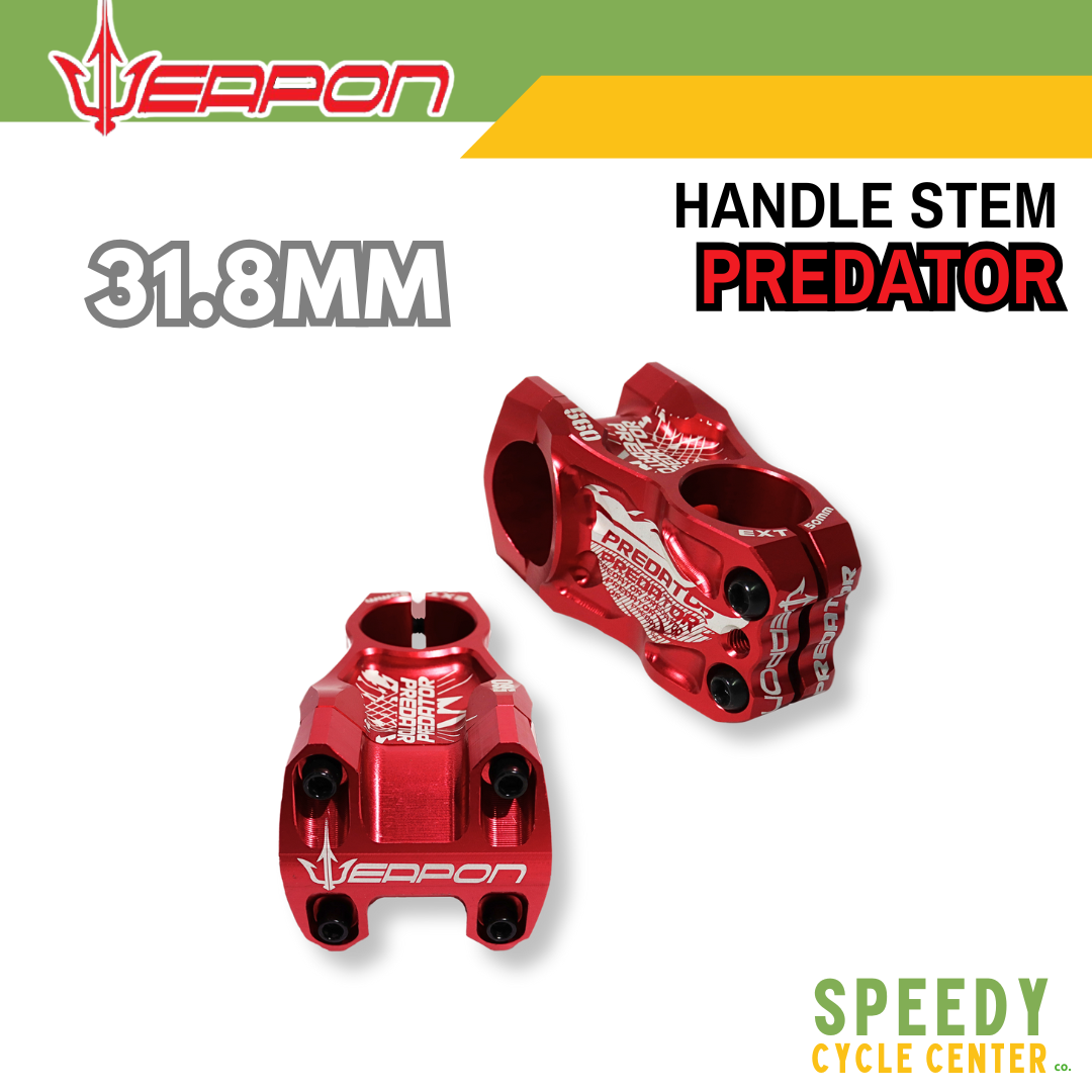 WEAPON Predator Handle Stem 31.8mm Clamping