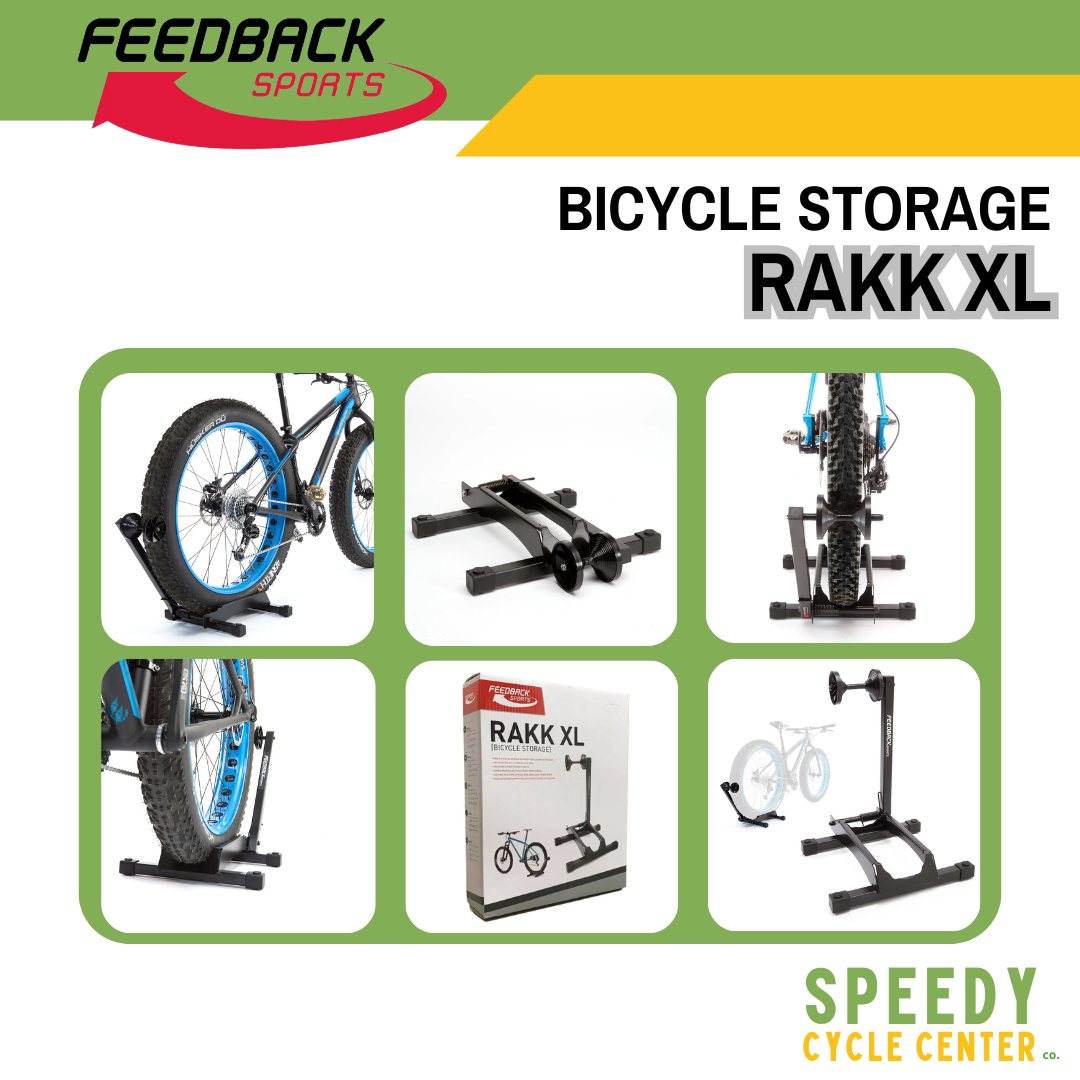 FEEDBACK Sports RAKK XL Bicycle Storage for Plus Size Bikes 27.5+ & 29+ Fat Bikes