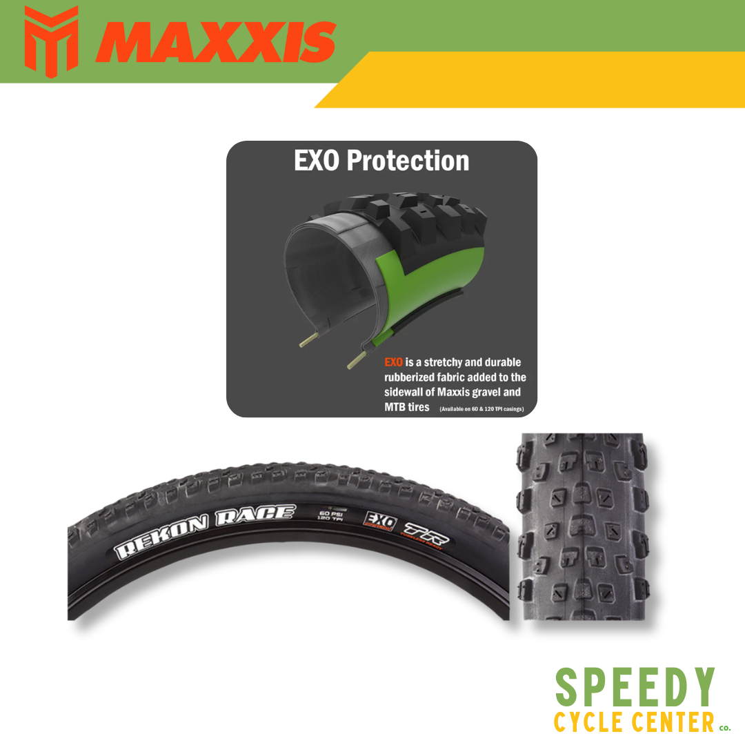 MAXXIS REKON RACE 27.5x2.00 EXO TR Black MTB/XC Folding Tire (1PC)