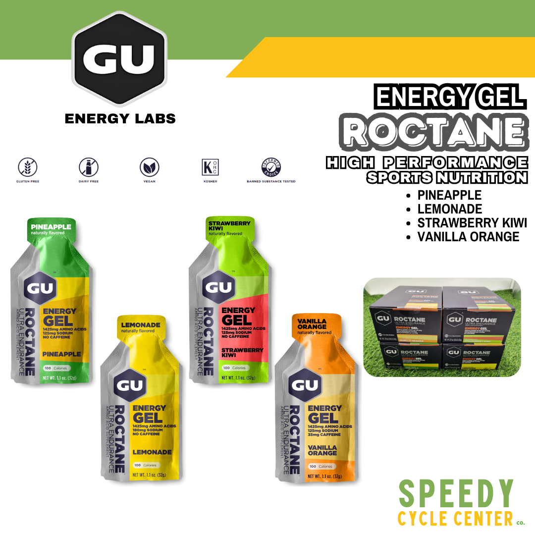 GU ENERGY LABS ROCTANE ENERGY GEL High Performance Sports Nutrition 32grams (1pc)