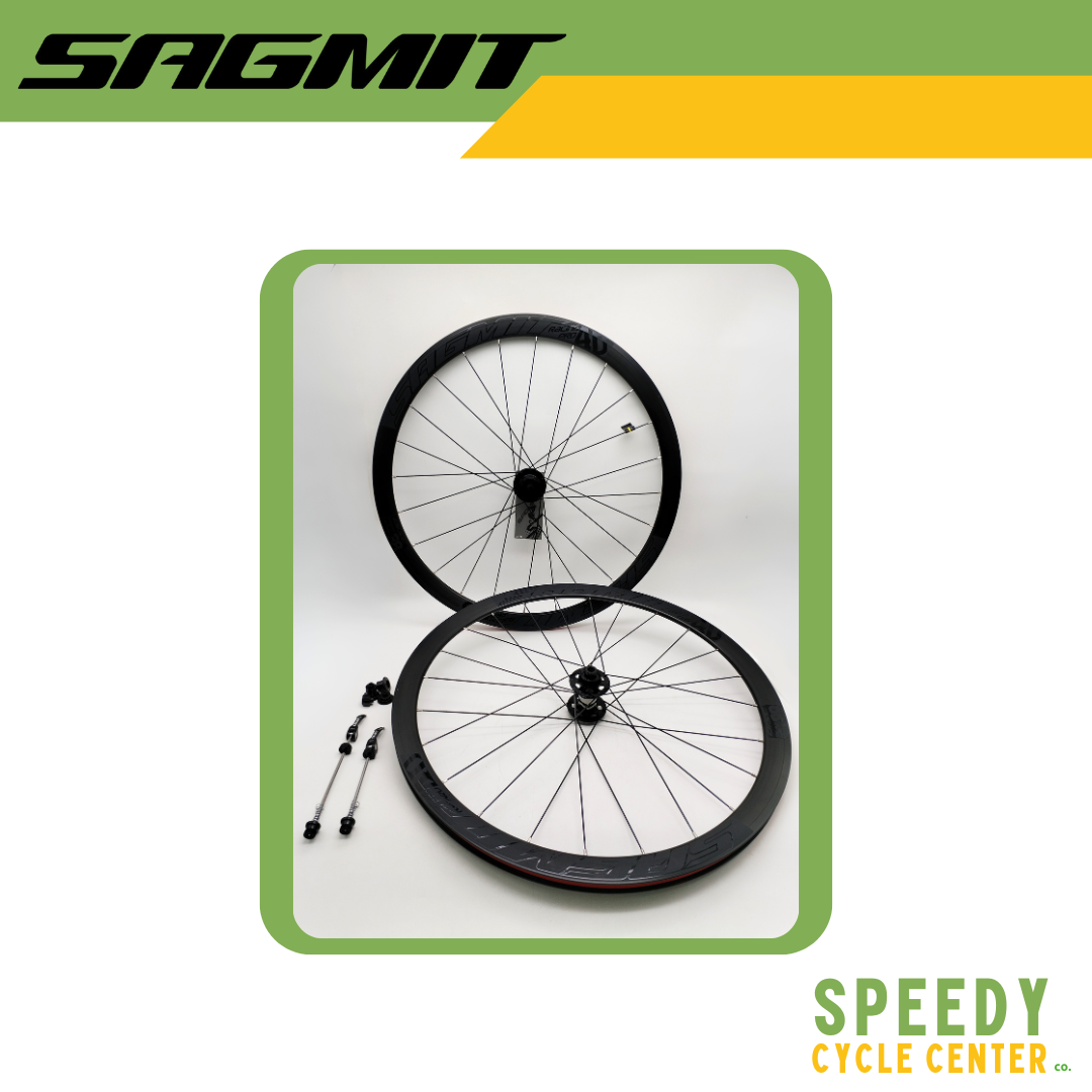 SAGMIT Racing Pro 4.0 Disc Brake Aluminum Alloy Wheelset TR QR Road Bike