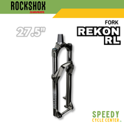 ROCKSHOX Recon Fork RL Silver 27.5 Boost 15x110 Solo Air 120mm Tapered Black
