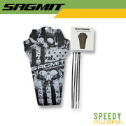 SAGMIT Red Classic Mudguard Small for Bicycle