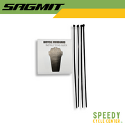 SAGMIT Red Classic Mudguard Small for Bicycle