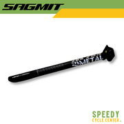 SAGMIT Red Metal Bicycle Seat Post 27.2mm / 31.6mm