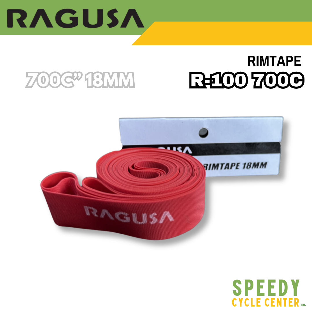 RAGUSA Rim Tape R-100 Red 700C 18MM