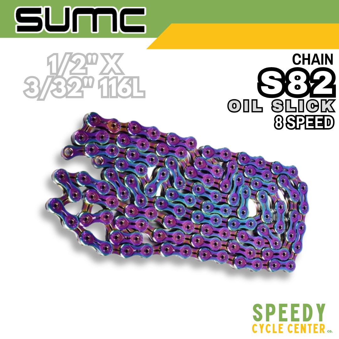 SUMC S82 8 SPEED BIKE CHAIN OIL SLICK