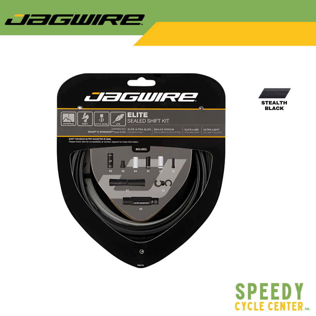 JAGWIRE 2X ELITE Link Shift Kit SCK000 Universal for SRAM and SHIMANO (Stealth Black)