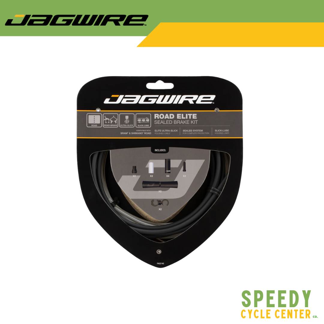 JAGWIRE ROAD ELITE Sealed Brake Kit SCK050 FOR SRAM AND SHIMANO (Stealth Black)