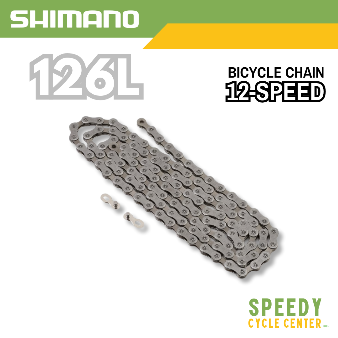 SHIMANO SLX BIKE CHAIN CN-M7100 HYPERGLIDE+ 12-SPEED 126L w/ Quick Link