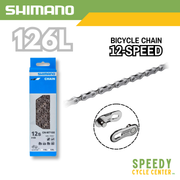 SHIMANO SLX BIKE CHAIN CN-M7100 HYPERGLIDE+ 12-SPEED 126L w/ Quick Link