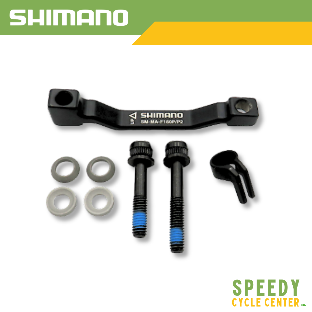 SHIMANO Disc Brake Mount Adapter SM-MA-F180P/P2A for 180mm Rotor