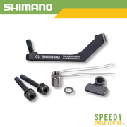 SHIMANO SM-MA-R140/DH Disc Adapter Post to Flat Mount Rear 140mm Rotor