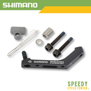 SHIMANO SM-MA-R140/DH Disc Adapter Post to Flat Mount Rear 140mm Rotor