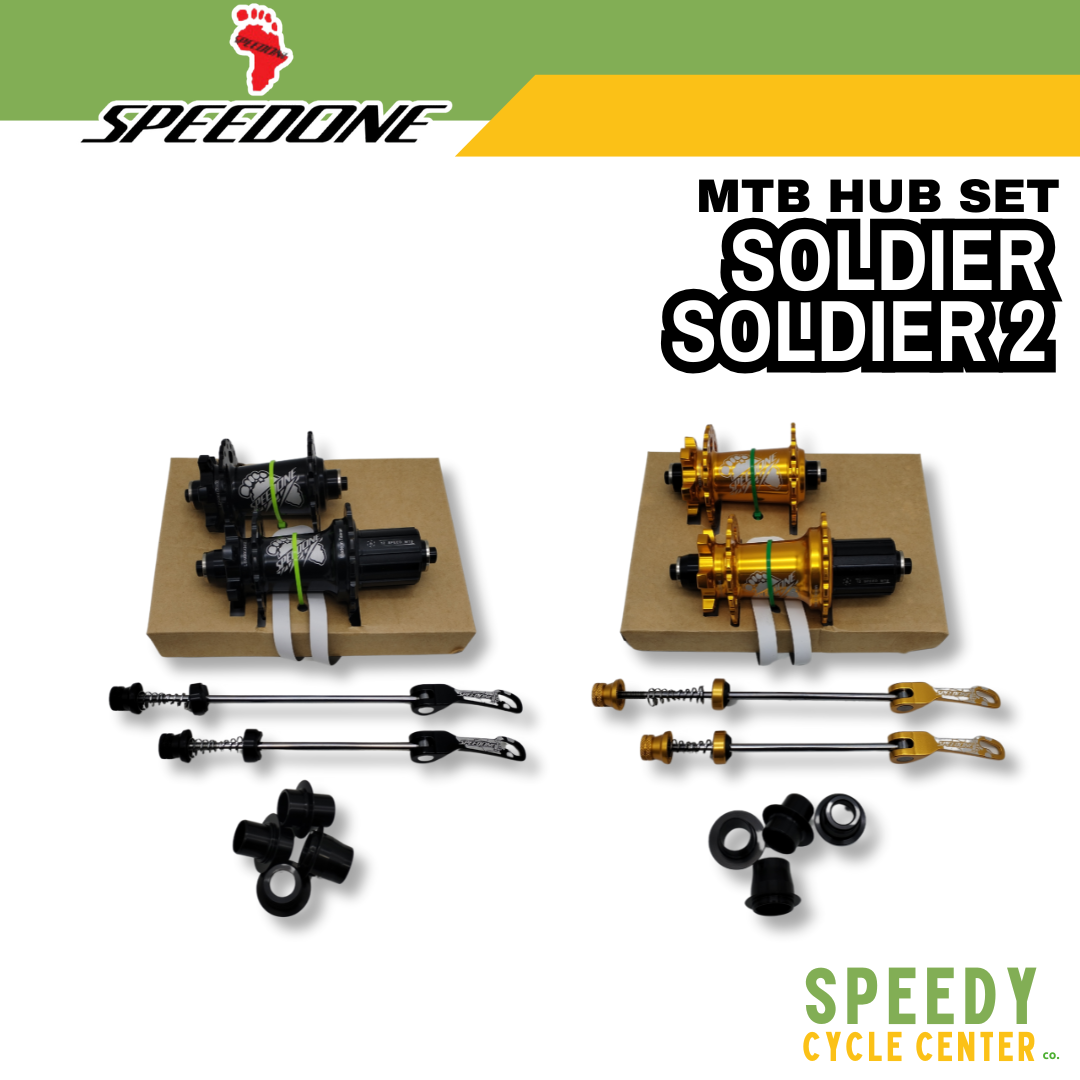SPEEDONE SOLDIER/SOLDIER 2 HUB SET 32H/36H 6 PAWLS NON-BOOST