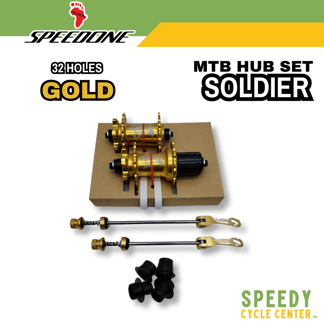 SPEEDONE SOLDIER/SOLDIER 2 HUB SET 32H/36H 6 PAWLS NON-BOOST