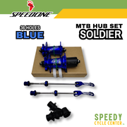 SPEEDONE SOLDIER/SOLDIER 2 HUB SET 32H/36H 6 PAWLS NON-BOOST