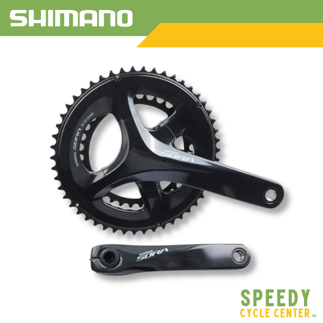 SHIMANO SORA FC-R3000 Road Crankset 2x9-Speed 170mm w/o BB