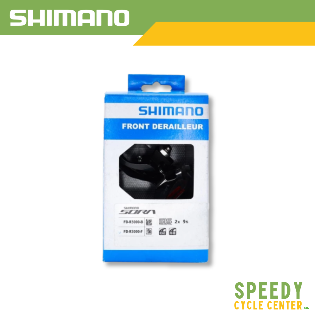 SHIMANO SORA Front Derailleur (Brazed-On Mount) 2x9-speed FD-R3000-F