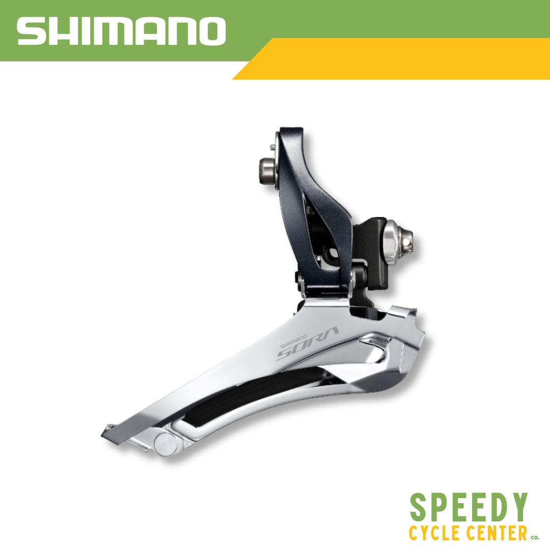 SHIMANO SORA Front Derailleur (Brazed-On Mount) 2x9-speed FD-R3000-F
