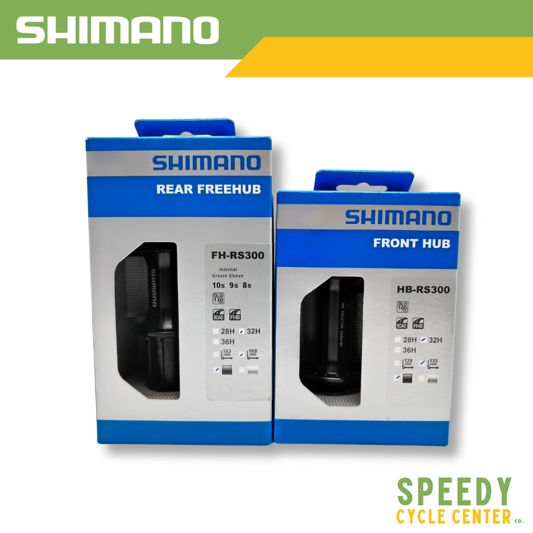 SHIMANO SORA HB-RS300 / FH-RS300 Center Lock HG Spline F/R Hub Set