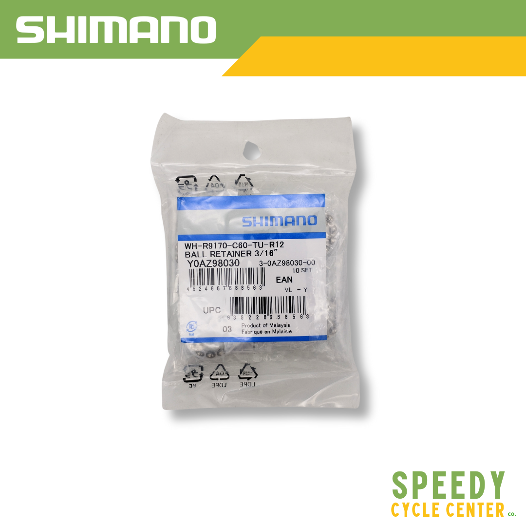 SHIMANO Service Parts DURA-ACE WH-R9170-C60-TU-R12 Ball Retainer 3/16"