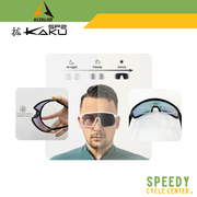 ALTALIST KAKU SP2 SG-KS200-PH PHOTOCHROMIC Mirror/Revo Polarized Sports Sunglasses