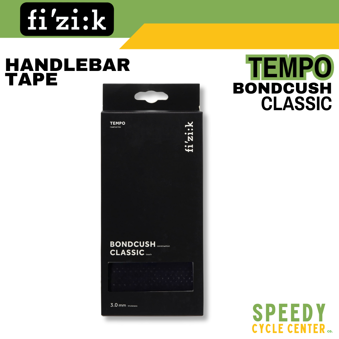 FIZIK TEMPO Bondcush Classic Bar Tape Black 3mm