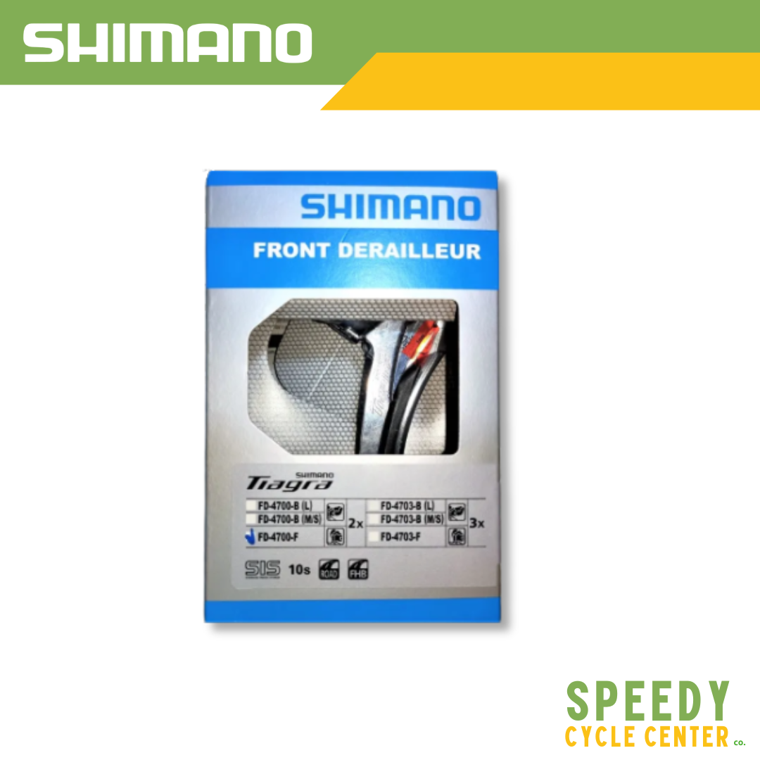 SHIMANO TIAGRA Front Derailleur (Brazed-On Mount) 2x10-speed FD-4700-F